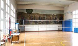 La palestra del Liceo classico Franchetti