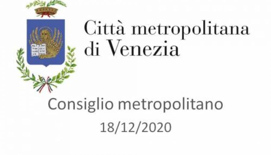 Consiglio metropolitano in diretta streaming