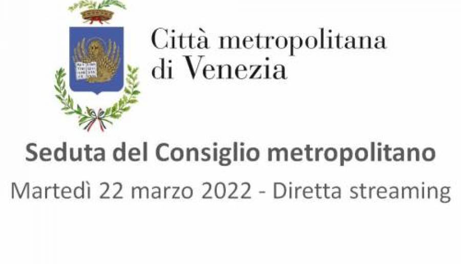 Consiglio metropolitano in diretta streaming