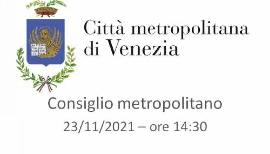 Consiglio metropolitano in diretta streaming