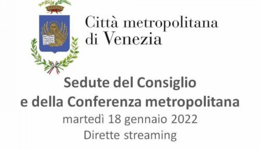 Consiglio e Conferenza metropolitani dirette streaming