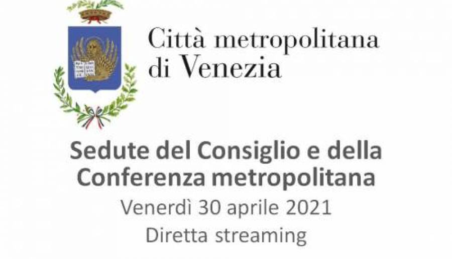 consiglio e conferenza metropolitani del 30 aprile 2021