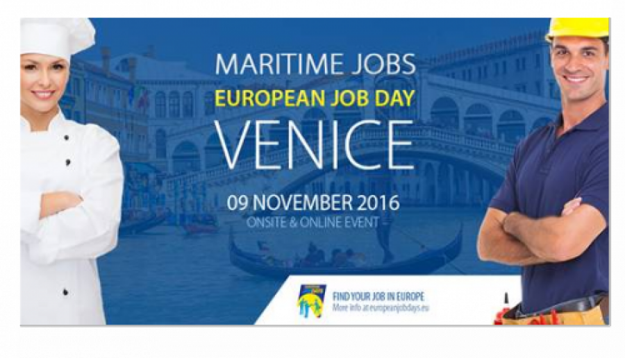 European Online Job Day a Venezia. Maritime Jobs – i lavori del mare