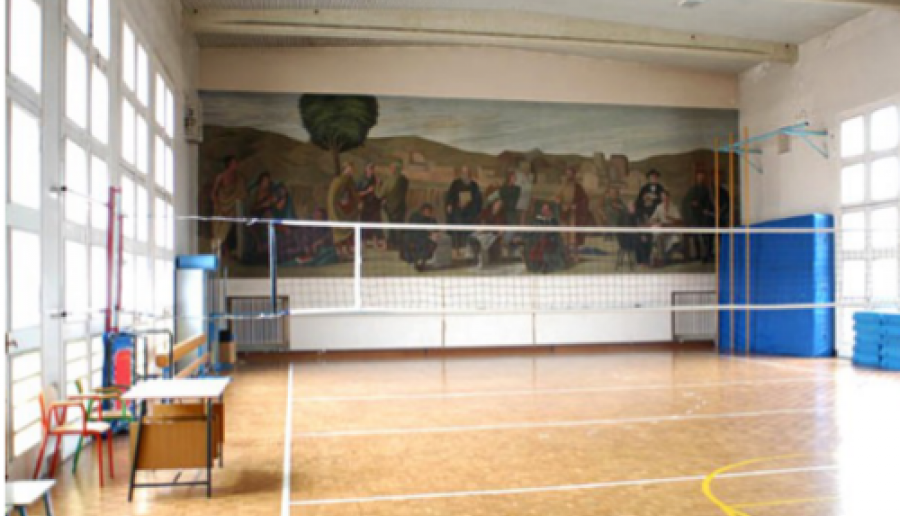 La palestra del Liceo classico Franchetti La palestra del Liceo classico Franchetti