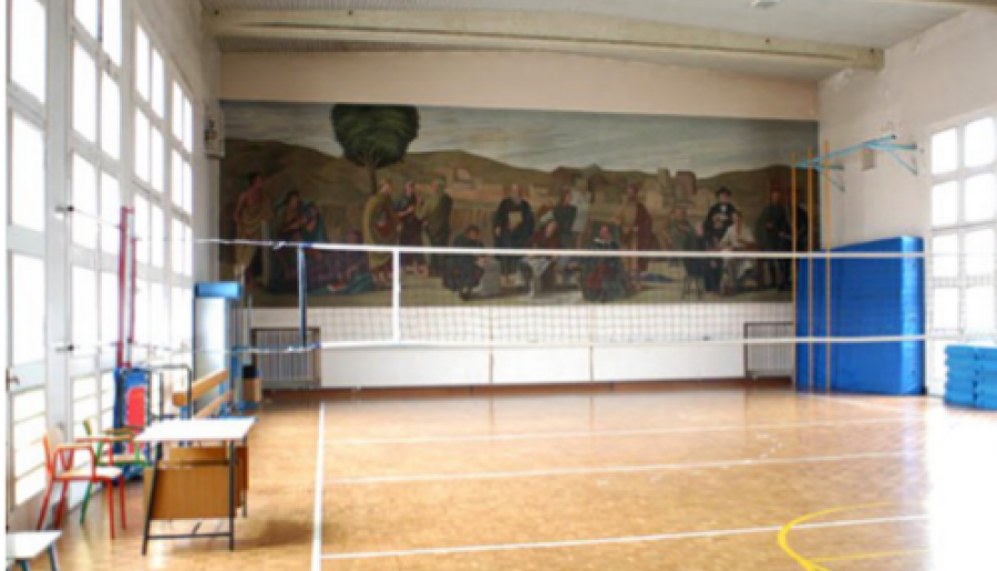 La palestra del Liceo classico Franchetti