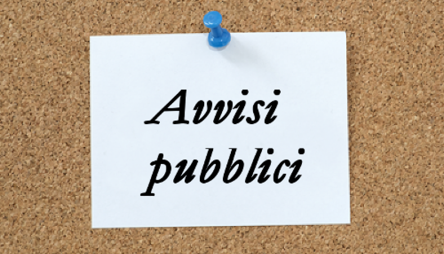 Avvisi pubblici all'albo pretorio Avvisi pubblici all'albo pretorio