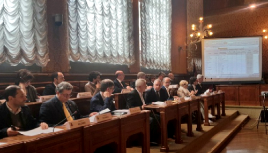 La Conferenza metropolitana riunita a Ca' Corner La Conferenza metropolitana riunita a Ca' Corner
