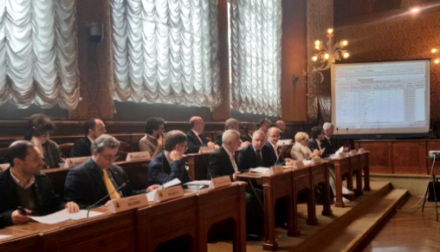 La Conferenza metropolitana riunita a Ca' Corner